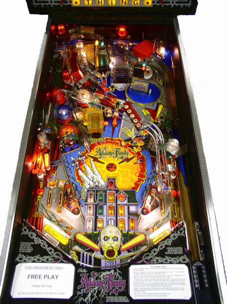 Addams Family Pinball Machine by Bally
