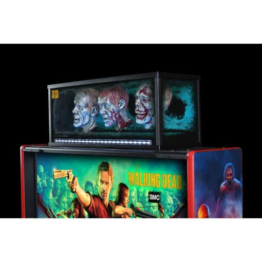 The Walking Dead Remastered Pinball Topper by Stern