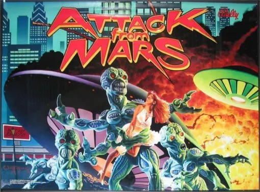 Attack From Mars Pinball Machine by Bally
